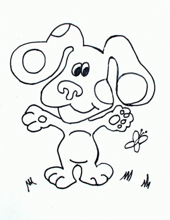 Search Results » Blue S Clues Coloring Pages