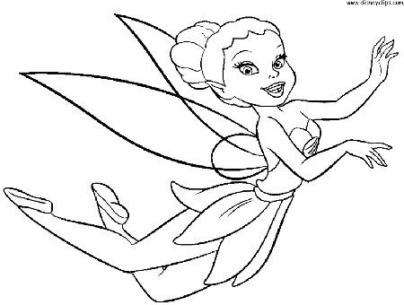 Disney Fairies Coloring Pages - Disney Kids' Games
