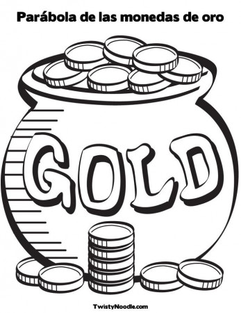 coin'A Colouring Pages