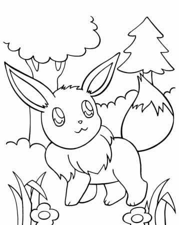 evalutions of eevee Colouring Pages (page 2)
