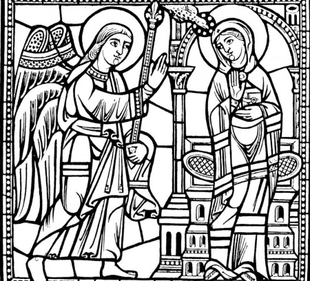 Coloring Pages: Coloring Difficult Vitrail Dans Stained Glass ...