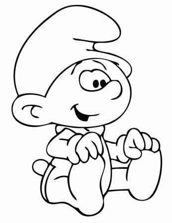 smurf coloring pages | Coloring Pages for Kids