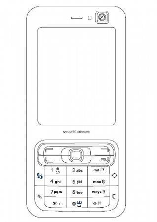 Cell Phone Bitmap Coloring | Best Coloring Page Site