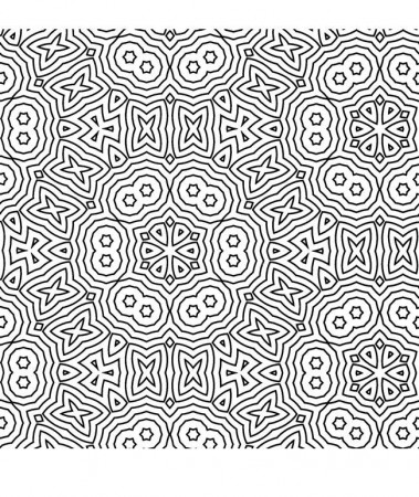 Geometric Pattern Coloring Pages for Adults printable #6917 ...