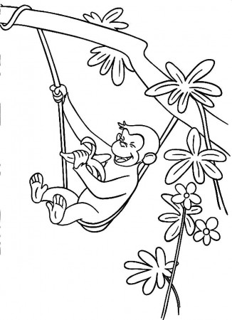 Curious George Coloring Pages - Bestofcoloring.com