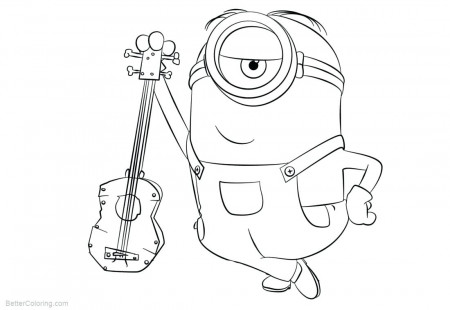 coloring pages violin – altairsheet.co