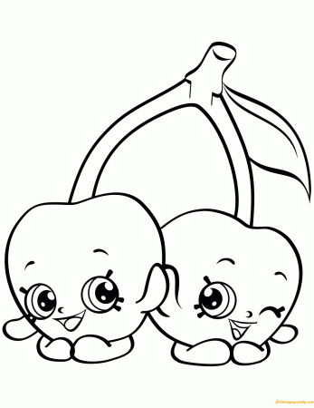 Coloring Pages : Cheeky Cherries Shopkin Seasonring Page ...