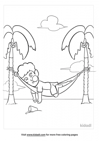 Sand Bucket Coloring Page | Free Beach Coloring Page | Kidadl