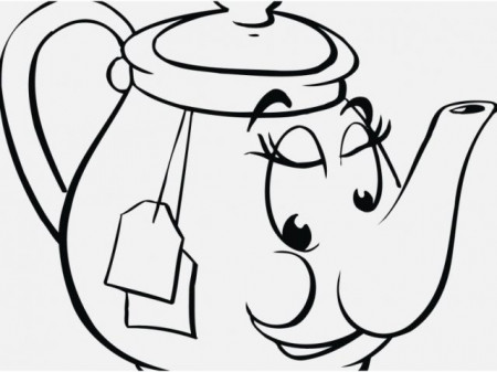 Teapot Coloring Page Pics Coloring Page Teapot Coloring Page Drawn ...