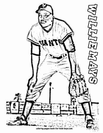 Fired Up Free Coloring Pages Baseball | Baseball League Stars ...
