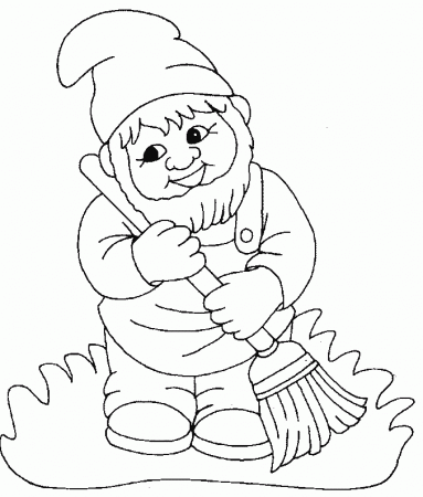 Garden Gnome Coloring Pages | Find the Latest News on Garden Gnome 