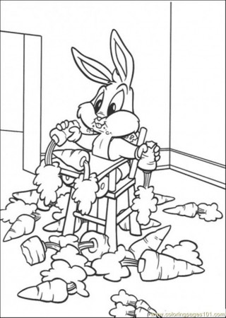 Bugs Bunny Baby Coloring Pages