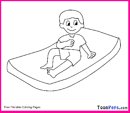Toonpeps : Free Printable Mattress coloring pages for kids