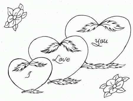 Cartoon Coloring Pages Love - Coloring Pages For All Ages