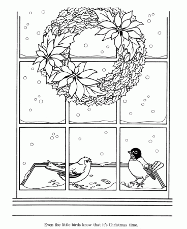 Coloring Page Window - Coloring Pages for Kids and for Adults