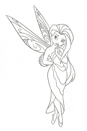 Fairy Coloring Pages Overview With Great Sheets To Color In Adult ...