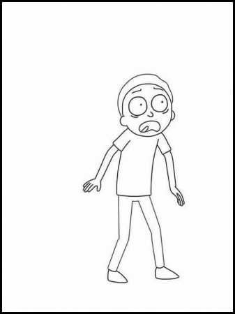 Rick and Morty Coloring Book 2