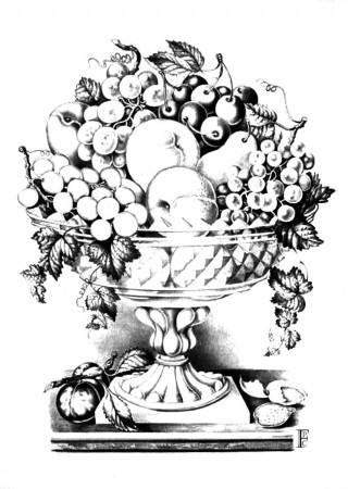 6 Pics of Fruit Bowl Coloring Pages - Printable Fruit Coloring ...