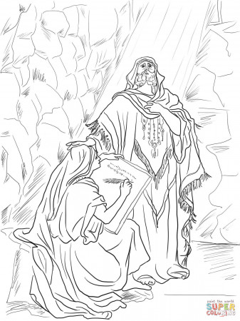 King Josiah Scroll coloring page | Free Printable Coloring Pages