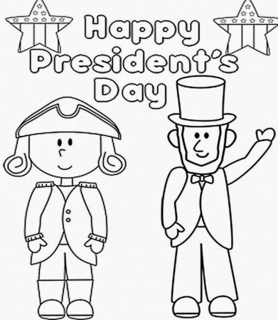 Presidents Day Coloring Sheets | Free Coloring Sheet