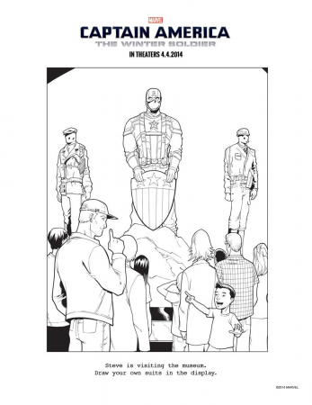 The winter soldier coloring pages download and print for free