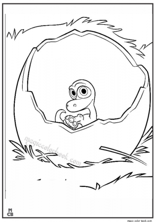 Good Dinosaur Coloring Pages free printable 30