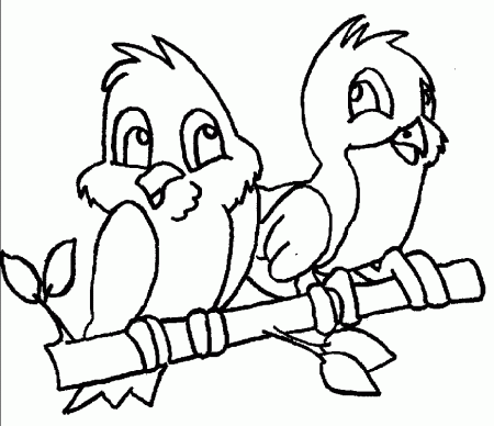 Bird Coloring Pages (7) - Coloring Kids