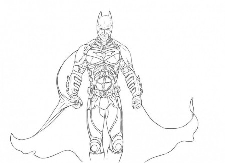 The Dark Knight Outlines By HerpDerp187 On DeviantART 156048 