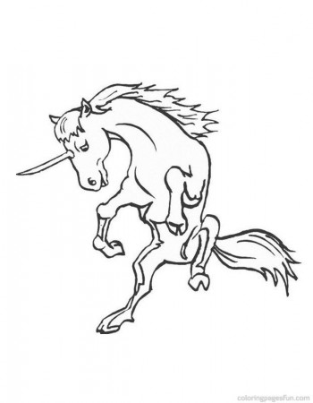 Unicorn | Free Printable Coloring Pages – Coloringpagesfun.com 