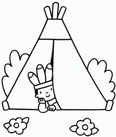 American Indian Coloring Pages | Kids Coloring Pages | Printable 