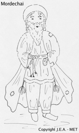 King Xerxes Colouring Pages 188411 Purim Coloring Pages
