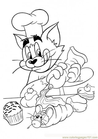 Tom And Jerry Coloring Pages Free - High Quality Coloring Pages