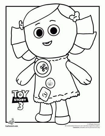 Dolly Toy Story Coloring Page | Toy story coloring pages, Disney coloring  pages, Toy story crafts