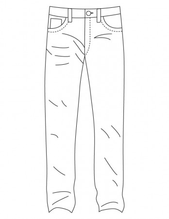 Blue Jeans coloring page