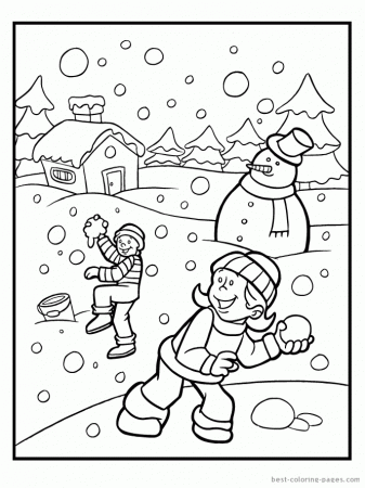 Winter sports coloring pages | Best Coloring Pages - Free coloring 