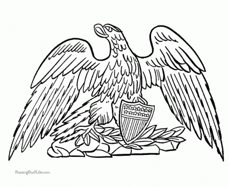 Eagle coloring pages 5 | WOODWORKING