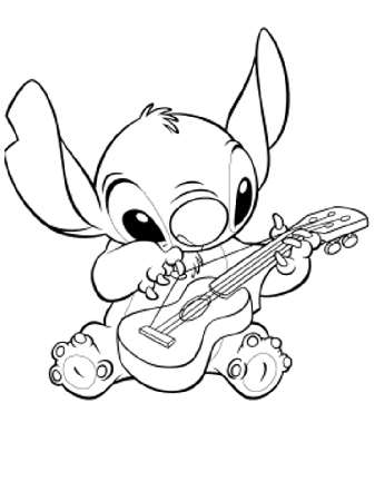 Kids-n-fun.com | 16 coloring pages of Lilo and Stitch