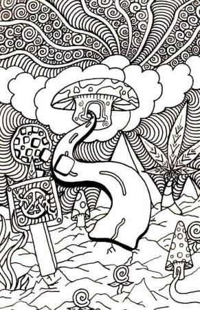 trippy coloring pages | Only Coloring Pages