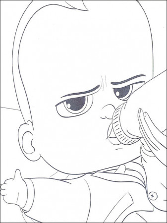 Boss Baby Coloring Pages 22 | Coloring pages for kids | Pinterest ...
