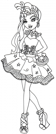 Free Printable Ever After High Coloring Pages: Duchess Swan Ever ...