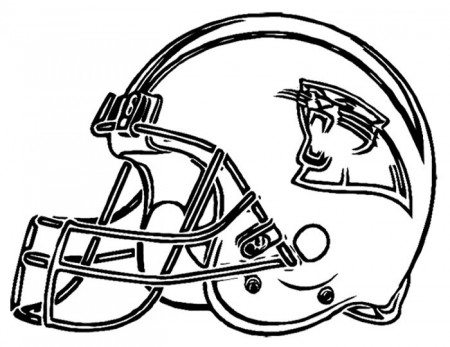 Football Helmet Carolina Panthers Coloring Page | Football coloring pages,  Sports coloring pages, Super coloring pages