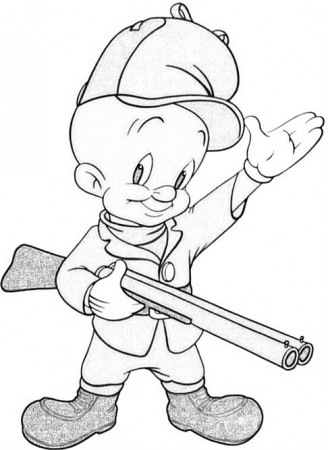 Elmer fudd coloring pages