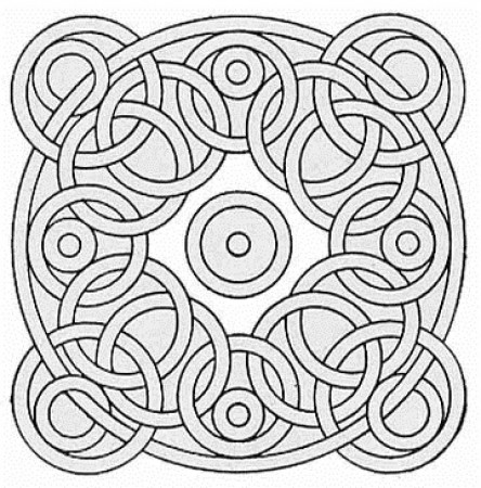 Related Patterns Coloring Pages item-13840, Free Adult Coloring ...