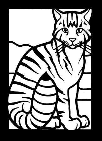 cat color pages printable | Wildcat Coloring Pages | cat,'s pic ...