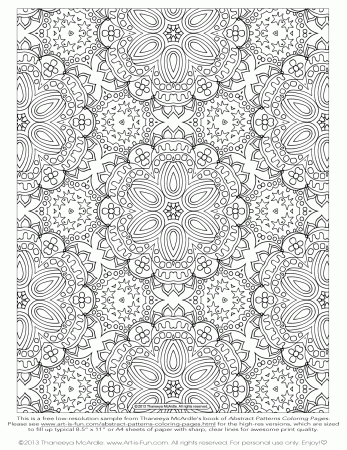 FLORAL OR PAISLEY PATTERNS | Free Printable Adult Coloring Pages