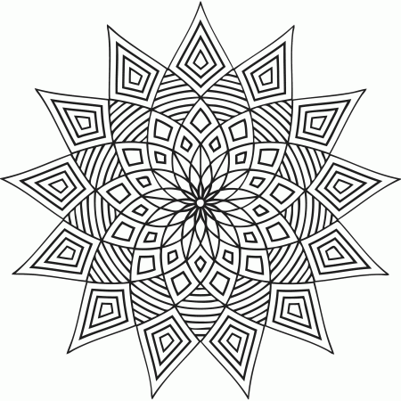 geometric design coloring pages. coloring pages geometric s ...