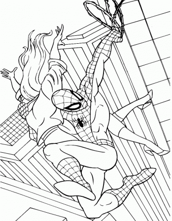 Characters Spiderman 3 Coloring For Kids - Spiderman Coloring 