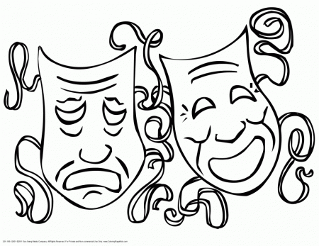 Kids Amp Carnival Coloring Pages Mardi Gras New Orleans Mask 
