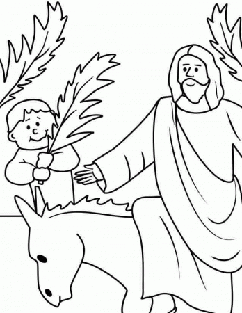 Christian Easter Colouring Sheets Printable Free For Little Kids #