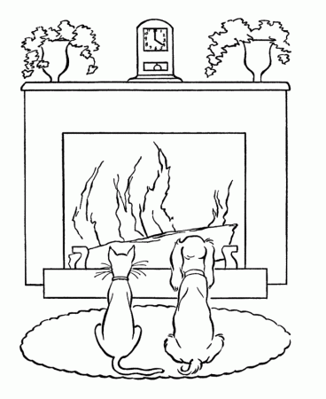 spring coloring pages printable town